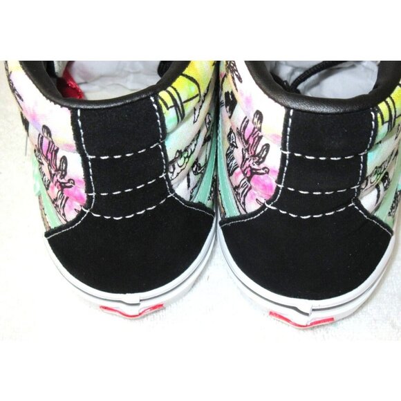 Vans Men's Skate Sk8-Hi Shroom Doom Tie Dye Canvas Suede shoes Sizes NIB - Picture 5 of 5